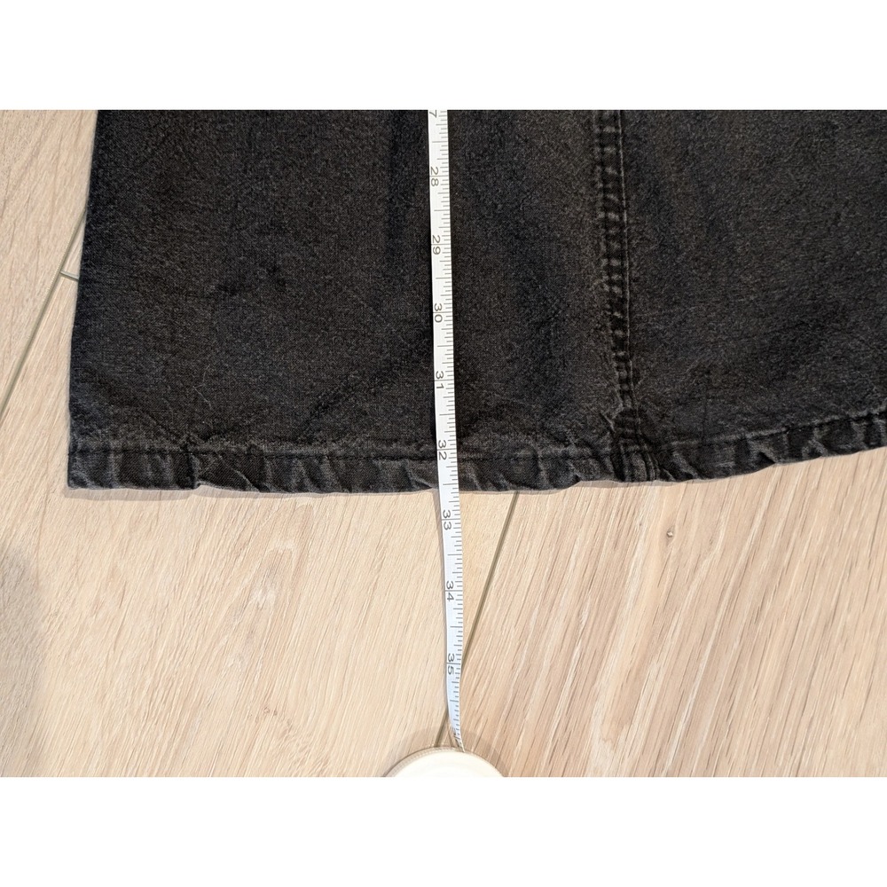Cherokee Vintage Black Denim Maxi Skirt Womens Size10 - Picture 5 of 6
